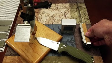 KME Sharpener tip. When you are too poor for a mirror polished edge.