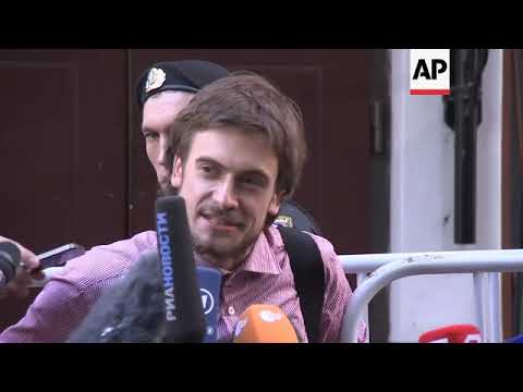 Russia: Pussy Riot activist may have medicine poisoning