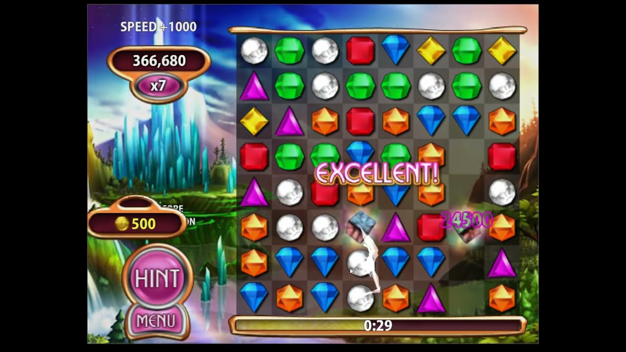 Bejeweled Blitz v1 Web (Post 2010) - 1,487,900 pts x8 without boost/RG (NO MISS) [Full Screen]