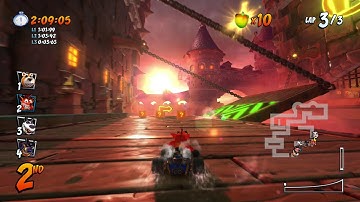 Crash Team Racing: Nitro Fueled 101% Walkthrough - Citadel City - Cortex Castle 1/3 - Part 44