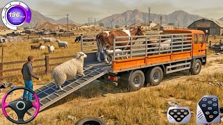 3D Truck Farm Driving 2026 — Симулятор перевозки животных на грузовике — Геймплей на Android screenshot 2