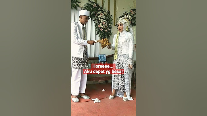 Adat sunda pabedol2 bakakak hayam(saling tarik ayam bakar panggang)