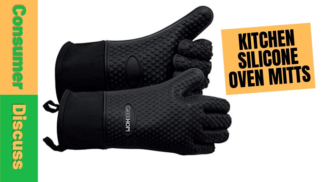 Kitchen Silicone Oven Mitts Reviews YouTube