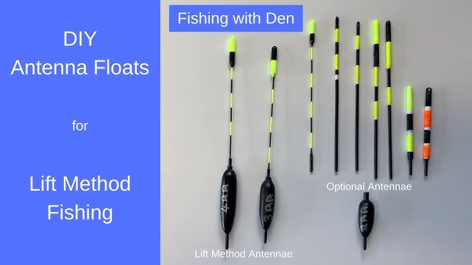 Make Wire Stem Stick Floats for River Fishing 