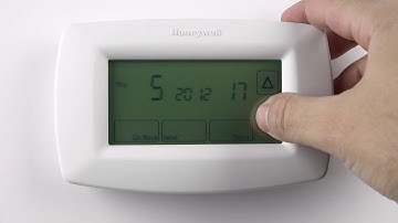 RTH7600D 7-Day Programmable Thermostat - How to Install