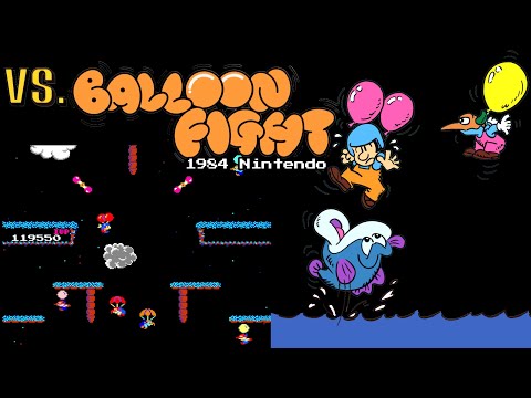VS. Balloon Fight 1984 Nintendo Arcade - YouTube