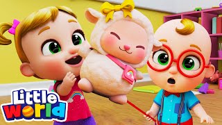 Mary Had a Little Lamb Nursery Rhyme | Kids Songs & Nursery Rhymes by Little World
