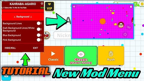 NEW MACRO MOD MENU TUTORIAL 2.16.2 NO ROOT +MACRO IS BACK (AGAR.IO MOBILE)