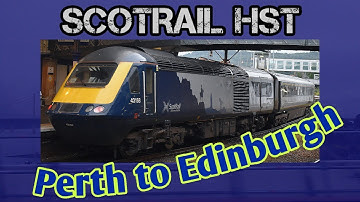 Perth to Edinburgh | FULL JOURNEY | ScotRail HST Class 43 (via Kirkcaldy)***Forth Rail Bridge***