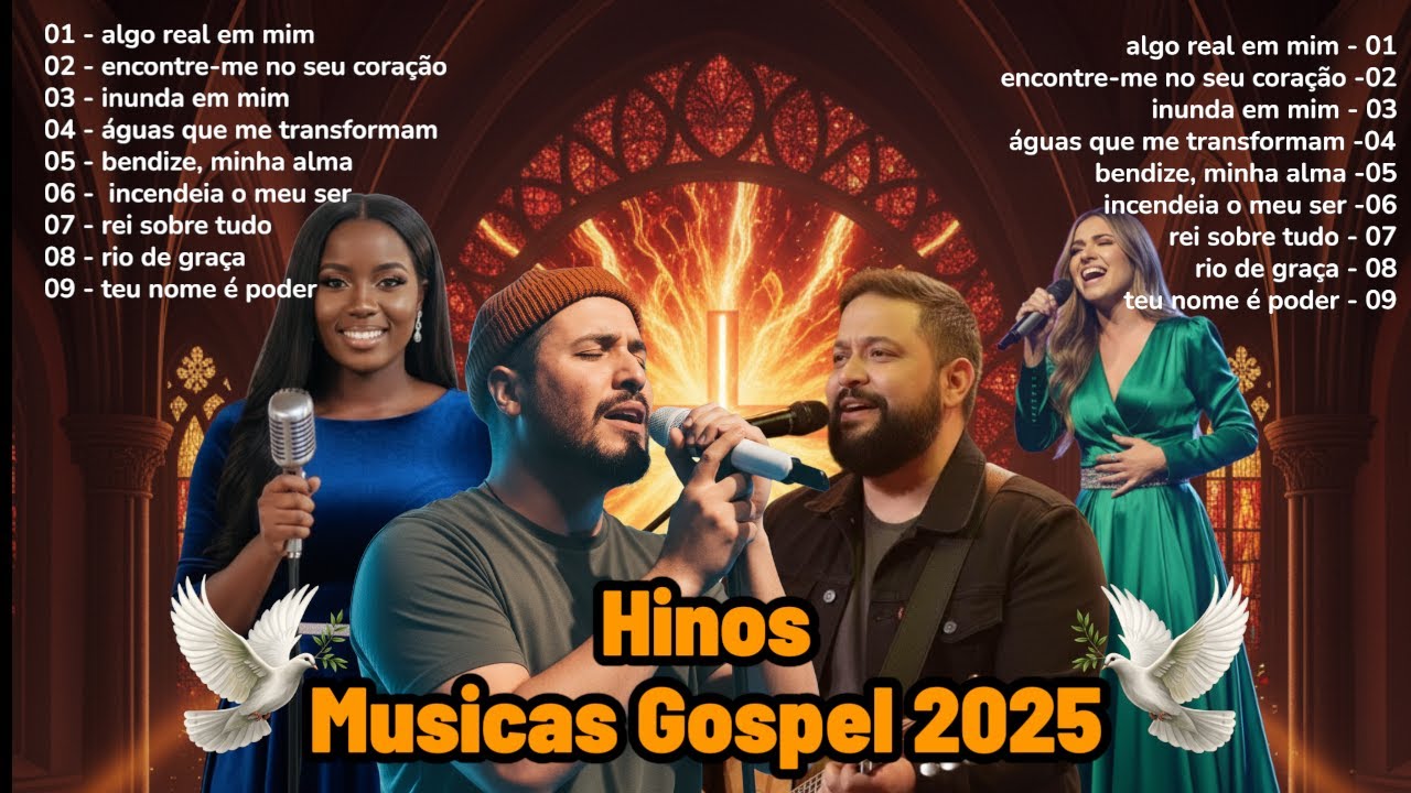 Músicas Gospel Mais Tocadas 2025 | Top Louvores de Adoração e Hinos