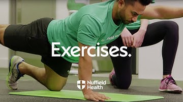 How to Perform a  Wide Stance Plank | Nuffield Health