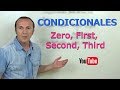 Condicionales. Zero, First, Second, Third. Inglés para hablantes de español