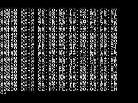 生命体シミュレーター自作ライフゲーム : マシン語＋ベーシック言語プログラムリスト