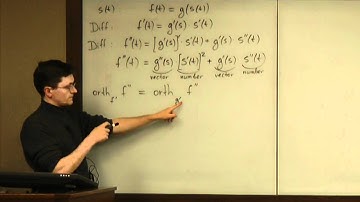 Lecture 2012 02 21 Part 05/10 Relation between Orthogonal Components