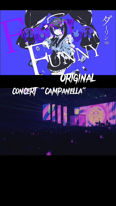 original cover vs concert 