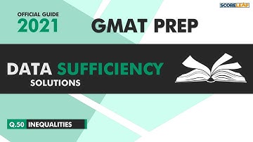 GMAT Official Guide 2021 | Data Sufficiency Q 50