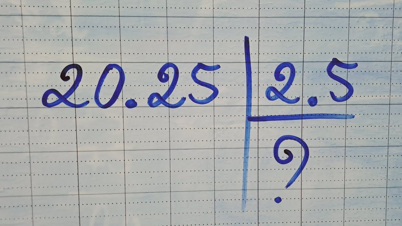 របៀបចែកលេខចំនួនទសភាគ