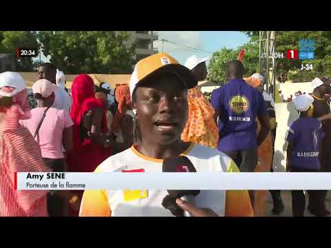 OLYMPIC FLAME: YOUTH IN BARGNY AND DIAMNIADIO MOBILIZED