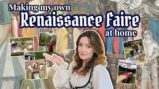 I hosted a Renfaire party for my friends ⚔️