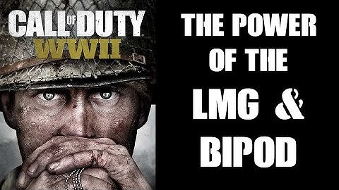 COD WWII: The Power Of The Lewis LMG & Bipod! (PS4)