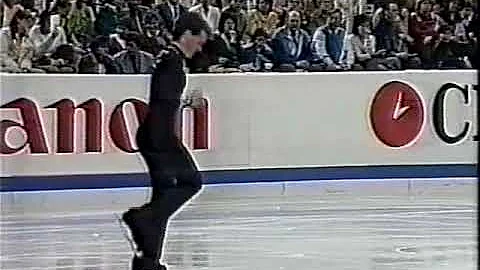 Kurt Browning (CAN) - 1988 Worlds, Men's Long Prog...