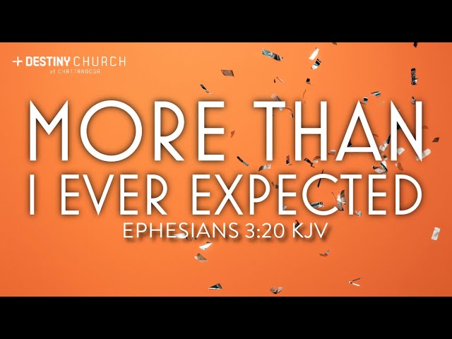 Ephesians 3 20 Kjv