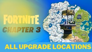 Chapter 3 Season 1 All Upgrade Bench Location