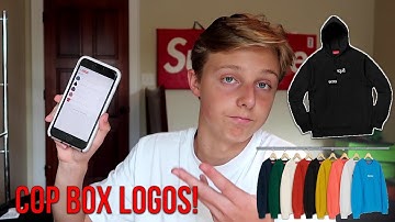 HOW TO COP THE SUPREME FW18 BOX LOGOS SUCCESSFULLY! (Supreme FW18 Week 4 & 16)