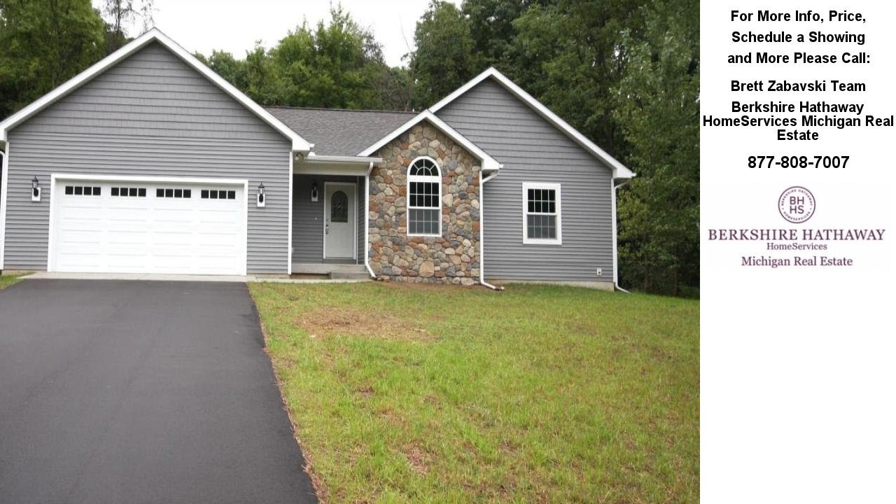 74601 Ridgeway Dr, Lawton, MI Presented by Brett Zabavski Team.