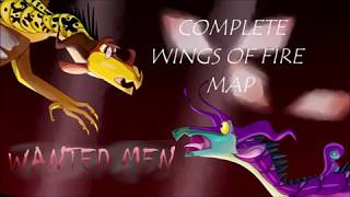 Wanted Men || THUMBNAIL CONTEST || WINGS OF FIRE MAP