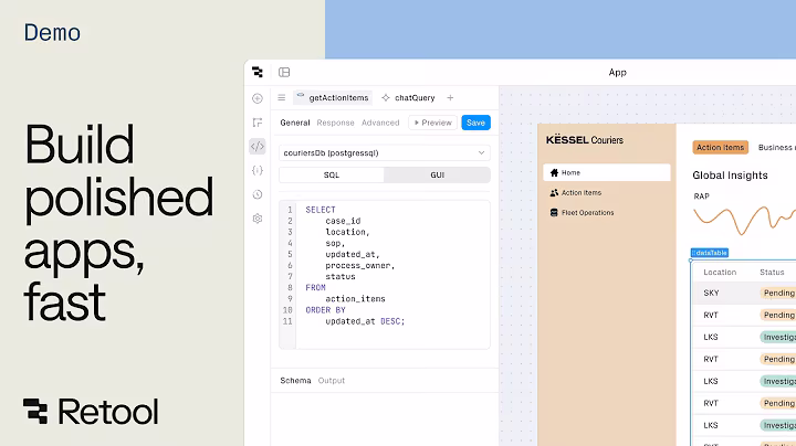 Retool Apps | Build polished apps, fast