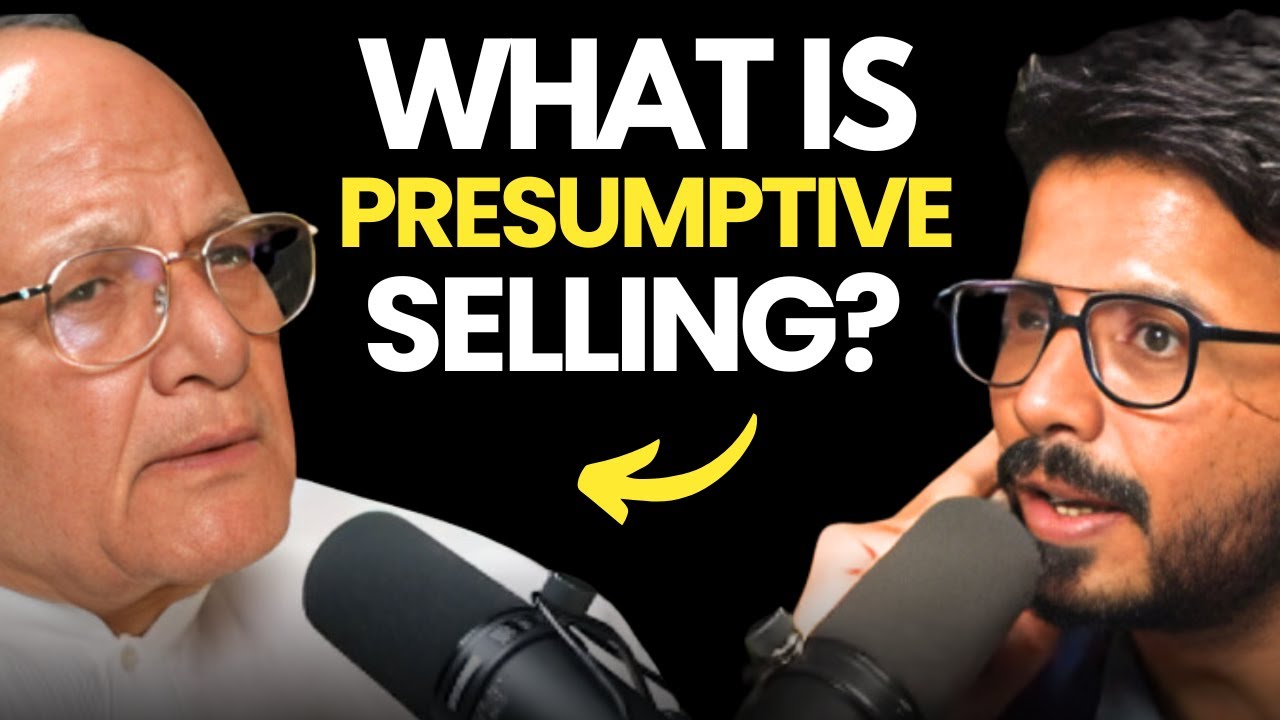 What is Presumptive Selling? Ft. Ajai Chowdhry | HCL Founder | Mad Over Growth | Nitin Bajaj Clips