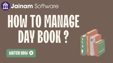 📌 How to Manage Day Book in Loan Management Software | Jainam Software Accounting Demo ⧉