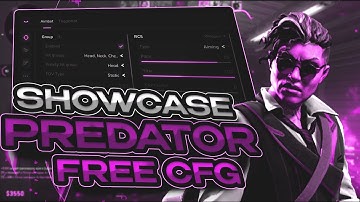 PREDATOR.SYSTEMS SHOWCASE | CS2 CHEAT | FREE CFG