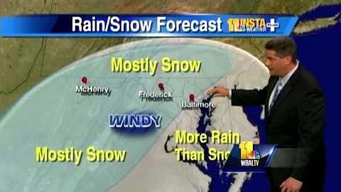 Tony gives prediction on snowfall totals