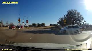 BMW Fails to Yield for Pedestrian