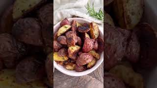 Easy Herb Roasted Potatoes 30-Min, Healthy Carbs, Gluten-Free & Vegetarian
