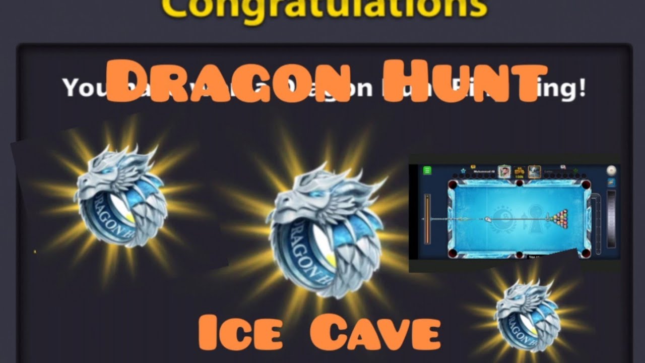 Dragon Hunt Ice Cave Table Azming Ring💍 15Win To Reward Collect 💯🎱💪