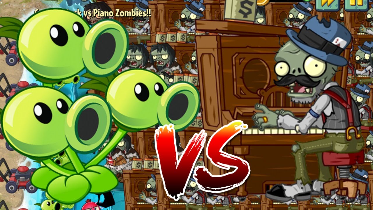 Download Plants Vs Zombies 2 Epic Hack Threepeater Grass Vs Piano Zombies For Free Wallpaper Plants Vs Zombies 2 Epic Hack Threepeater Grass Vs Piano Zombies Desktop Wallpaper