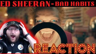 ED SHEERAN- BAD HABITS (REACTION !!!) THIS IS THE JUSTICE LEAGUE OF VAMPIRES !!!!!