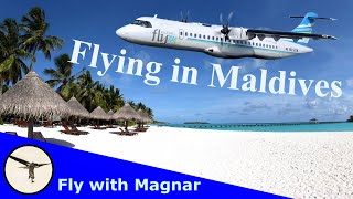 Flying ATR 42 & 72 in Maldives