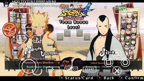 Naruto Ultimate Ninja Impact 3D MOD Skins Naruto Storm 4