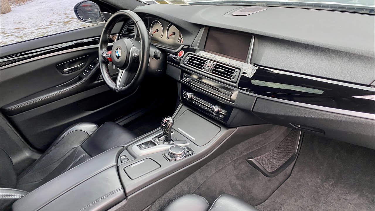 2016 BMW M5 F10 Interior - YouTube