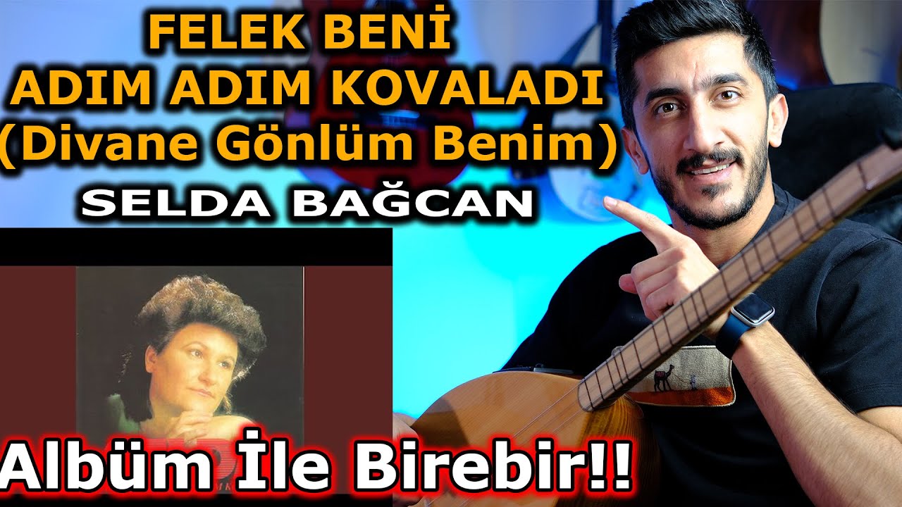 FELEK BENİ ADIM ADIM KOVALADI SOLFEJ SAZ NOTALARI | SELDA BAĞCAN Divane Gönlüm Benim Bağlama Solfej