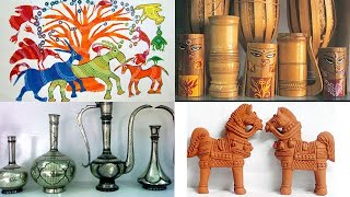 Traditional arts and crafts of India| Famous Indian handicrafts |GK