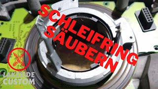 BMW E60 I Schleifring/Lenkwinkelsensor ausbauen und Reinigen I Fehlerbehebung ?!