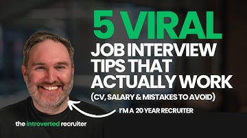 5 Viral Job Interview Tips That Actually Work (CV, Salary & Mistakes to Avoid)