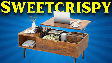 HOW TO ASSEMBLE Sweetcrispy Lift Top Coffee Table