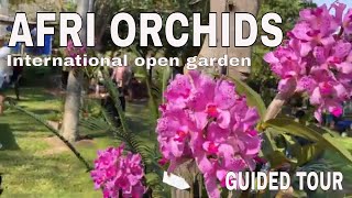 Orchid Extravaganza . تور برجسته در باغ های باز ارکیده آفری 2023.