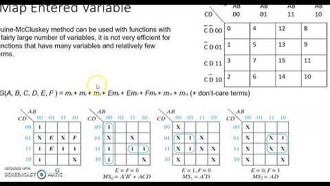 ADE: Module 2: Entered Variable Map (EVM)/ Map Entered Variable (MEV)